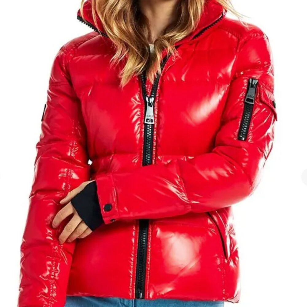 SAM. Freestyle Down Jacket Red NWOT